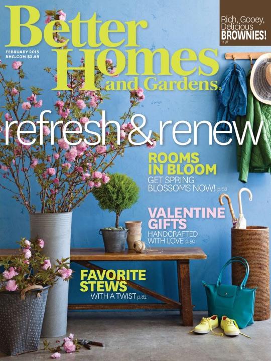 Better Homes And Gardens, February 2015