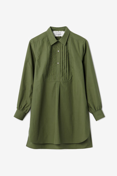 The Tunica Operis shirt in Green.