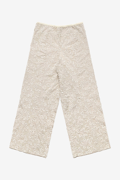 The Tessellation Crop Pant in wax/wax.