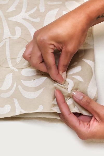 In Stock: Anna's Garden Painted Fabric
